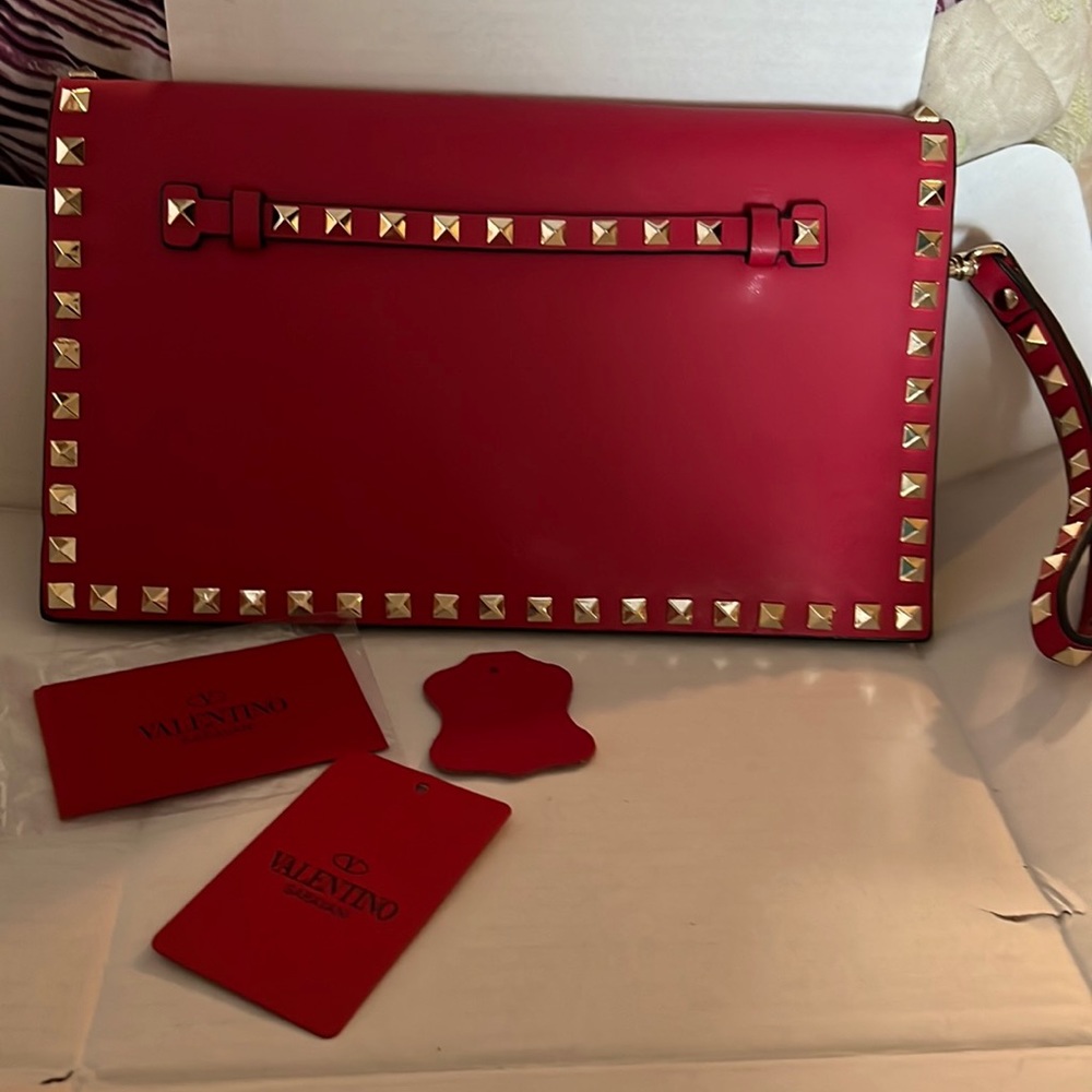 Valentino Rockstud  Clutch PLEASE READ before purchase